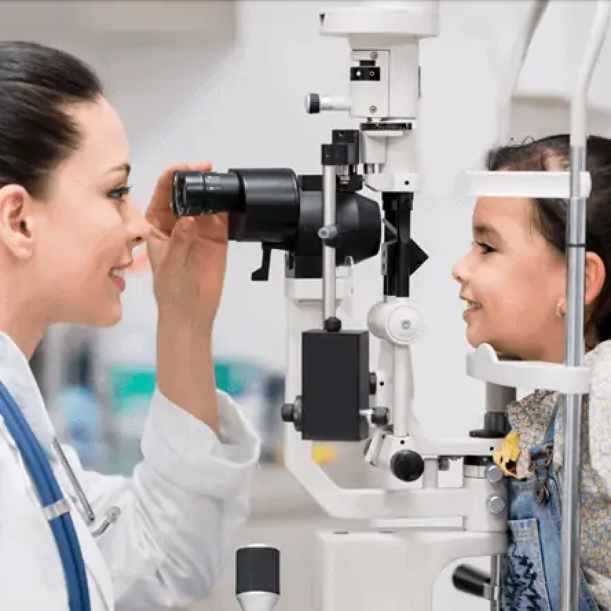 pediatric eye exam in Gardner
