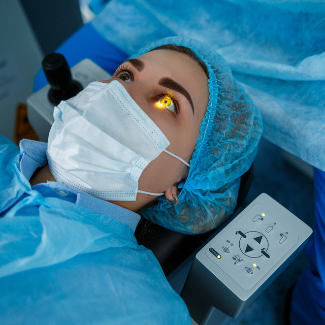 woman receiving treatment